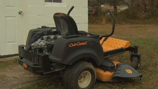 Club Cadet Riding Mower Lawn Mower Fire