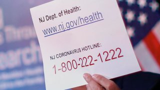 New Jersey coronavirus hotline