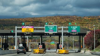 Pennsylvania toll booth