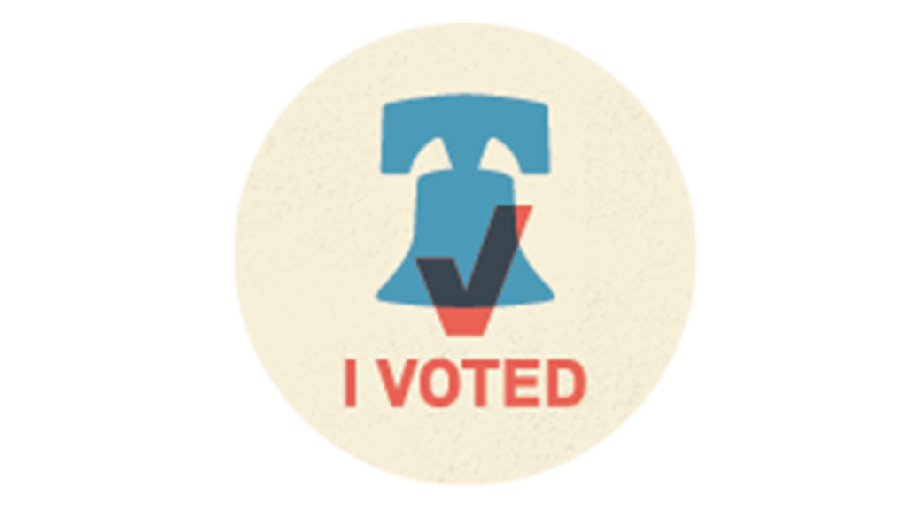 Sticker Finalista I Voted