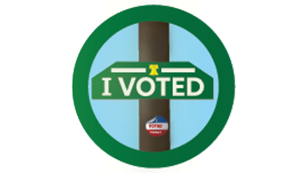 Sticker Finalista I Voted