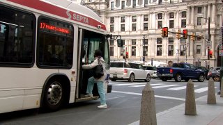 SEPTA Special Bus Signal 15th Market