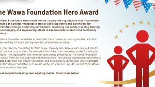 Wawa Foundation Hero Award