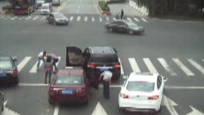 altercado-conductores-china