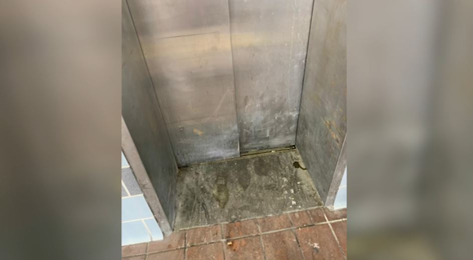 suciedad en elevador septa