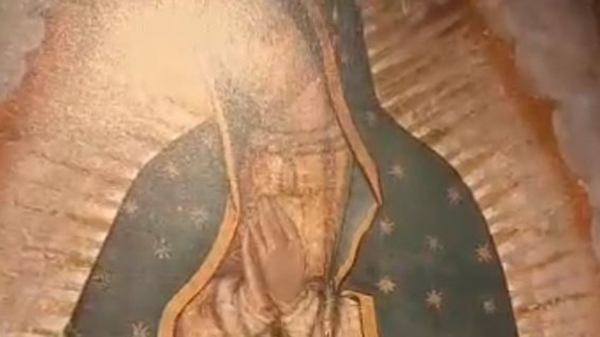 Revelan un increíble secreto oculto del manto de la Virgen Guadalupe