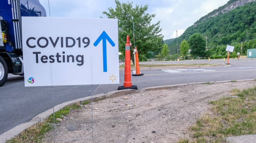 Walmart COVID-19 testing site