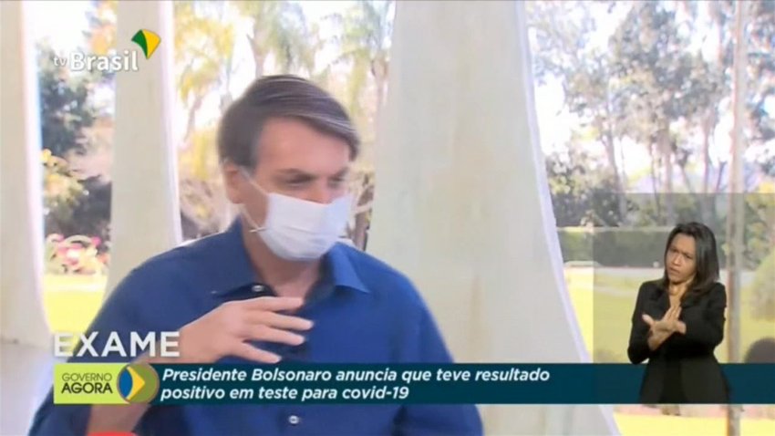 Bolsonaro vuelve a dar positivo por COVID-19