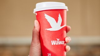 Wawa coffee cup