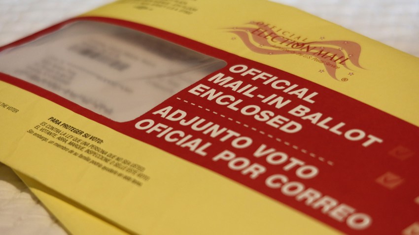 New Jersey mail-in ballot