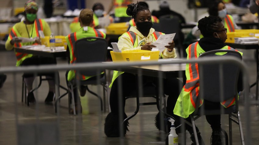 Counting votes in Philadelphia