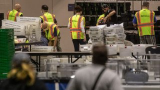 Ballot counting center