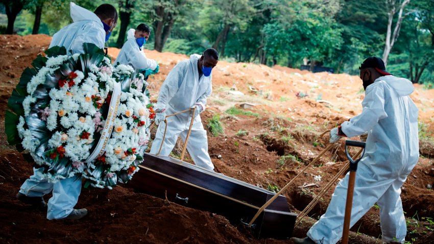 Brasil supera las 400,000 muertes por COVID-19