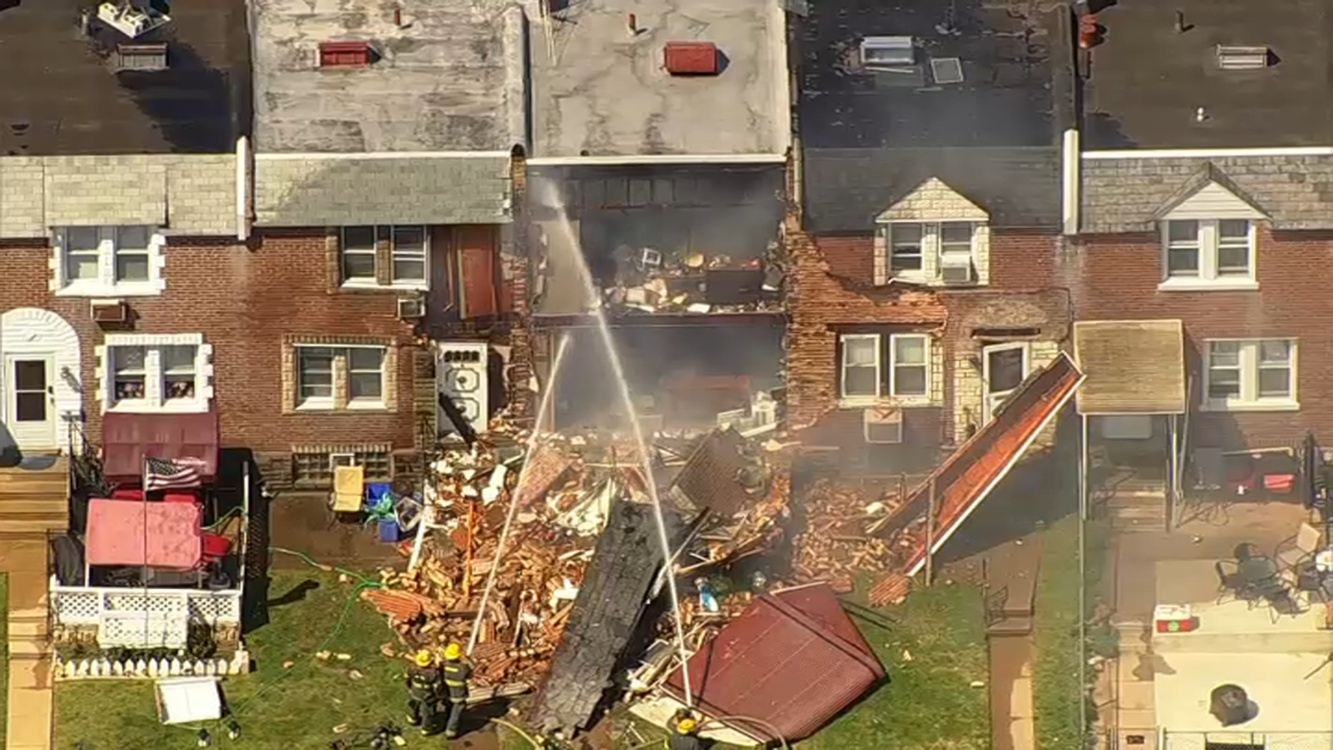 Estallido en vivienda de hilera en tacony, Filadelfia – Telemundo 62