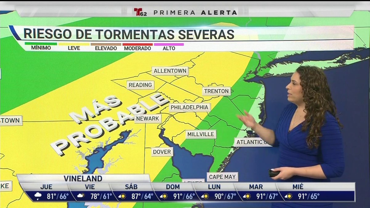 Regresa la probabilidad de lluvias y tormentas a la región Telemundo 62 Regresa la probabilidad de lluvias y tormentas a la región Telemundo 62