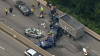 Accidente multivehicular clausura la I-76 y deja varios heridos