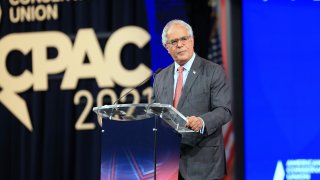 Charlie Gerow, chief executive officer of Quantum Communications Inc., speaks during the Conservative Political Action Conference