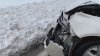 Accidentes debido a vías congestionadas con nieve