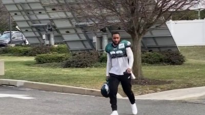 Jogger del tiempo de juego de los Philadelphia Eagles - Joven