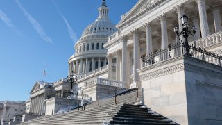 The steps to the U.S. Capitol Building