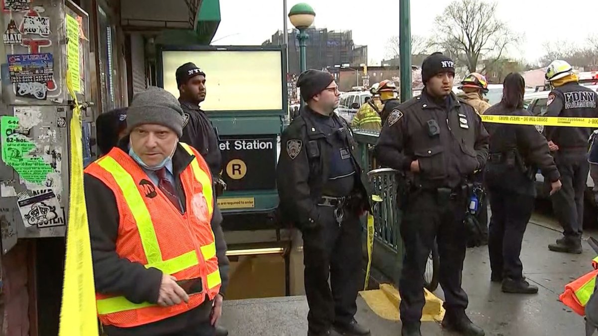 Reported Shooting at Brooklyn Subway Station – NBC Los Angeles