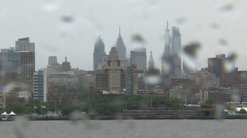 lluvia en filadelfia