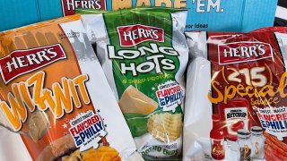Herr's "Flavored by Philly" potato chip finalists