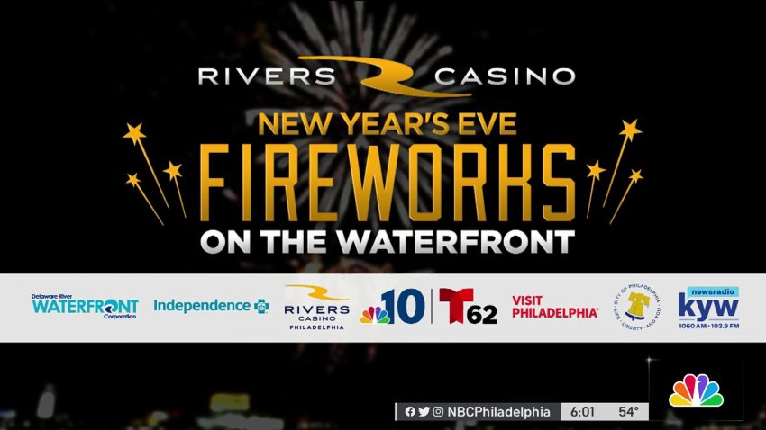 Watch: The 2023 Rivers Casino New Year’s Eve Fireworks on the Waterfront