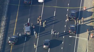Police block Interstate 95 in Delaware