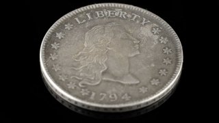 Se cree que esta moneda de 1794 es el primer dólar emitido en Estados Unidos.