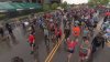 Lo dan todo hasta la meta del Independence Blue Cross Broad Street Run