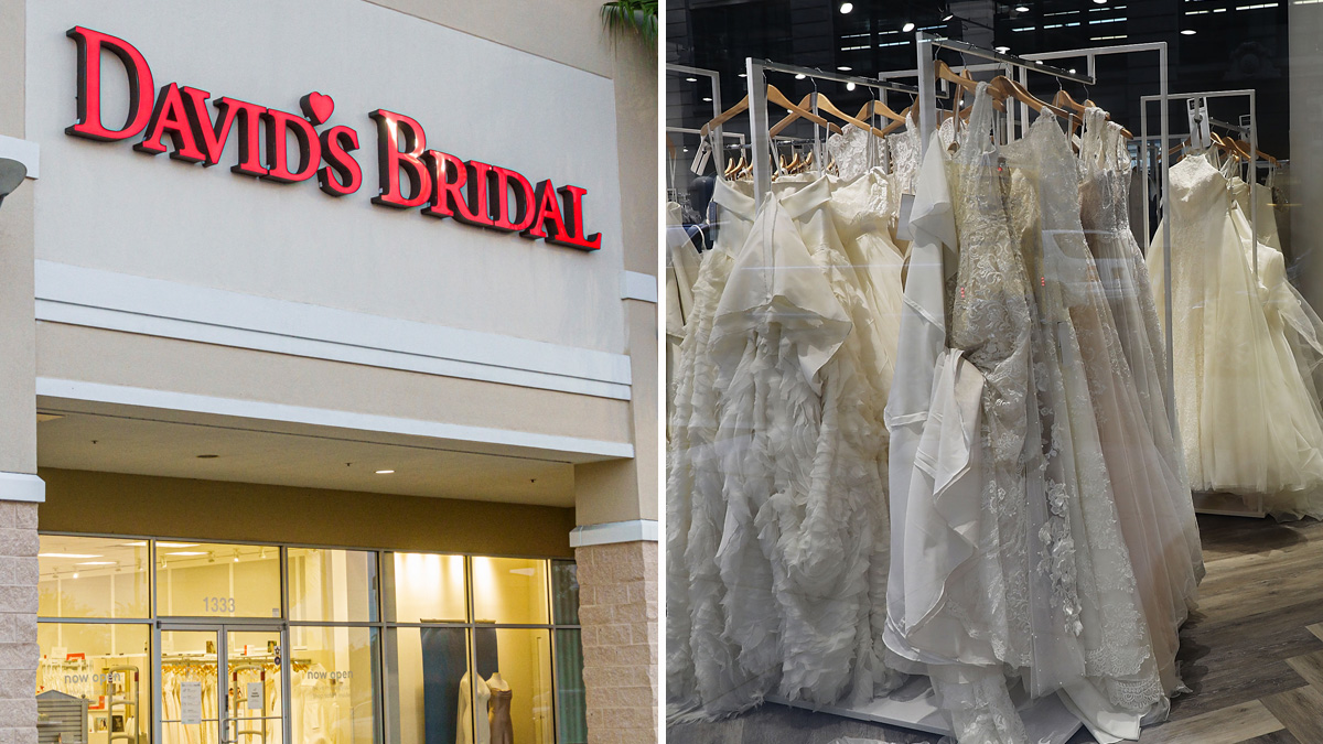 David's bridal vestidos discount de novia civil