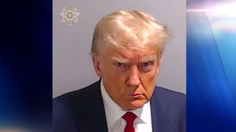 Mugshot de Donald Trump