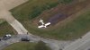 Avioneta cae en aeropuerto de Chester County dejando a una persona herida