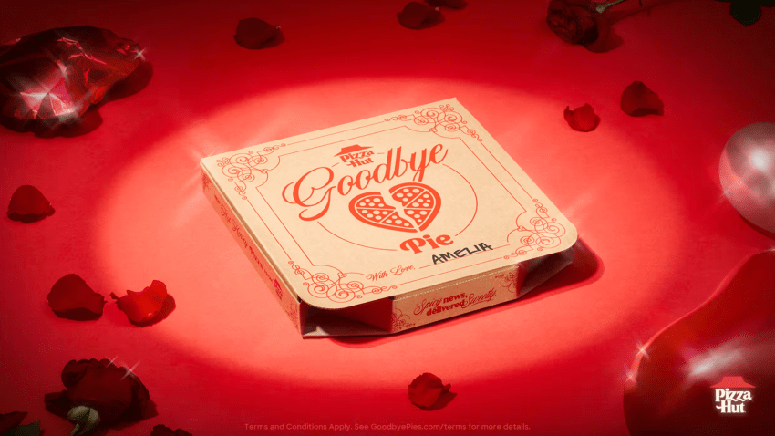 Pizza Hut's Goodbye Pie