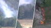Intentan apagar múltiples incendios forestales en Camden County