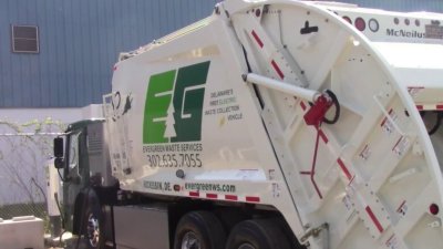 Delaware inaugura el primer camión de basura ecoamigable