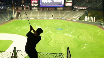 Golf en el Lincoln Finantial Field de Filadelfia