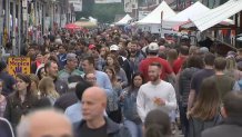 People pack Italian Market Festival