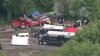 Brigada de rescatistas sacan vehículos del río Cooper en NJ encontrando un cadáver