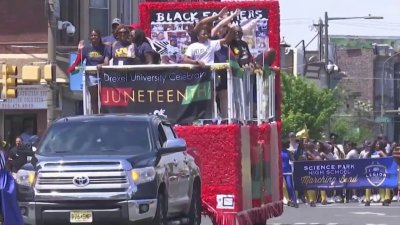 Desfile por Juneteenth por partes de Filadelfia