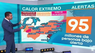 Calor extremo en la costa noreste de EEUU