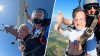 Un pastor y una monja de Pensilvania se tiran en paracaídas por una buena causa
