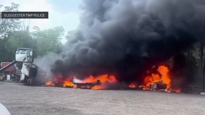 Investigan incendio que dejó a varios bomberos heridos en NJ