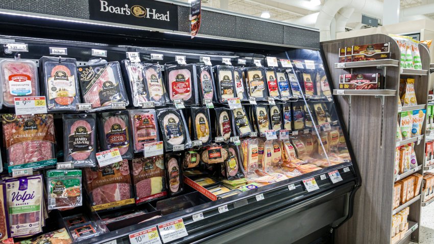 Athens, Georgia, Publix, Grocery Store Boar’s Head deli meats, display. (Photo by: Jeffrey Greenberg/Universal Images Group via Getty Images)