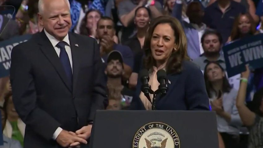 Harris se convierte en candidata presidencial uniendo a Walz como compañero de fórmula