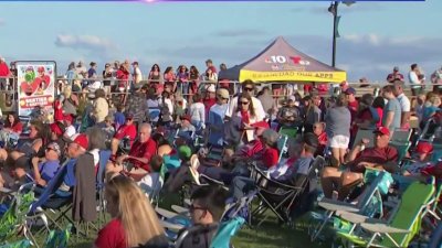 Cientos de fanáticos de los Phillies se congregan en “Shimmy Down the shore”