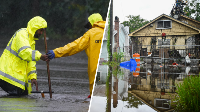 En video: la furia y devastación de la tormenta Debby en varios estados de EEUU