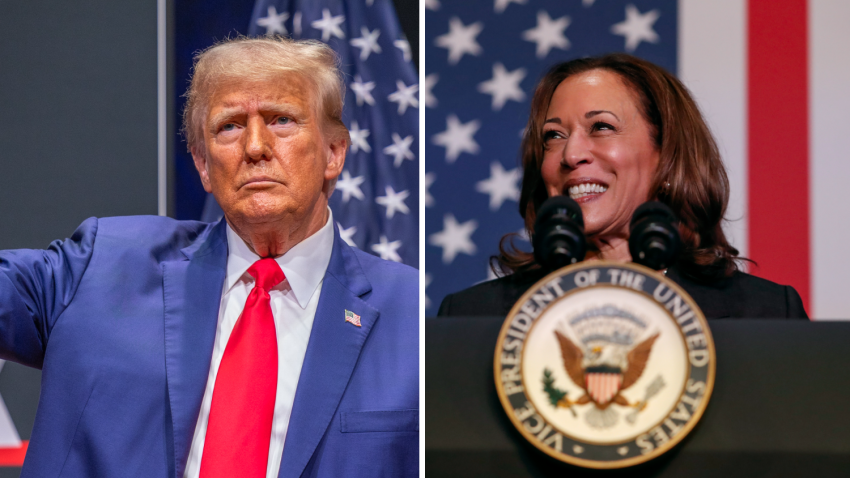 Kamala Harris y Donald Trump