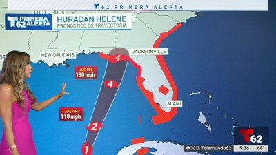 Actualización sobre el Huracán Helene hacia la costa de la Florida